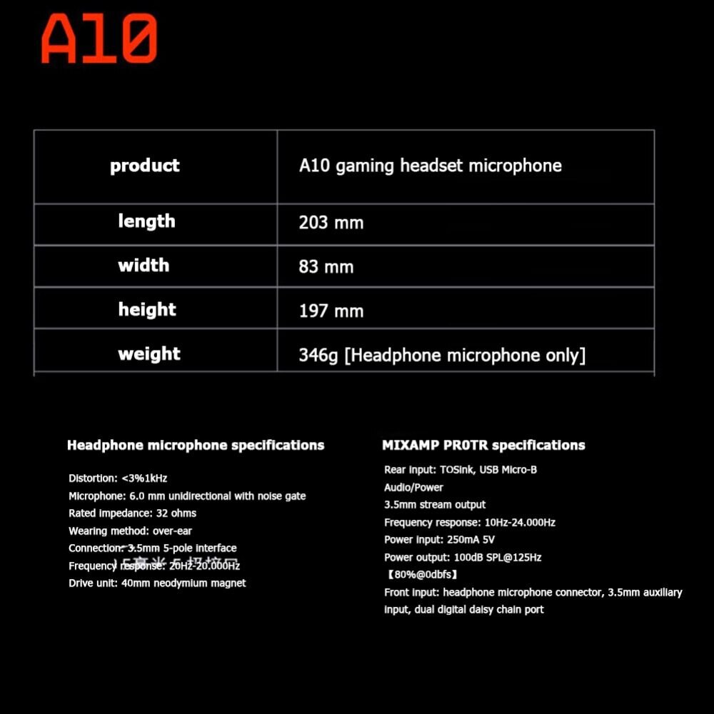 Original Logitech Astro A10 Headphone Gaming ESports With microphone recommended computer game headset For PS4 PC headset