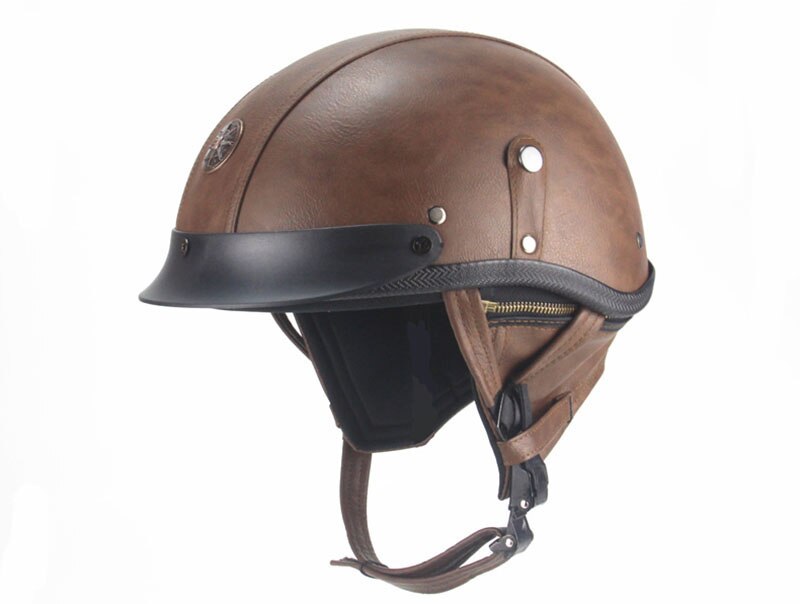 Retro Volwassenen MotorhelmMode Baseball Cap Modellering Volwassen Open Helm Fiets Cruiser Chopper Bromfiets Scooter Motor Jet Stijl Helm ECE Goedgekeurd Retro Volwassenen MotorhelmMode Baseball Cap Modellering Volwassen Open Helm Fiets Cruiser Chopper Bromfiets Scooter Motor Jet Stijl Helm ECE Goedgekeurd