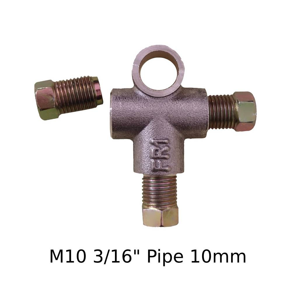 Brake T-piece (3-way) U2013 Omicron Engineering