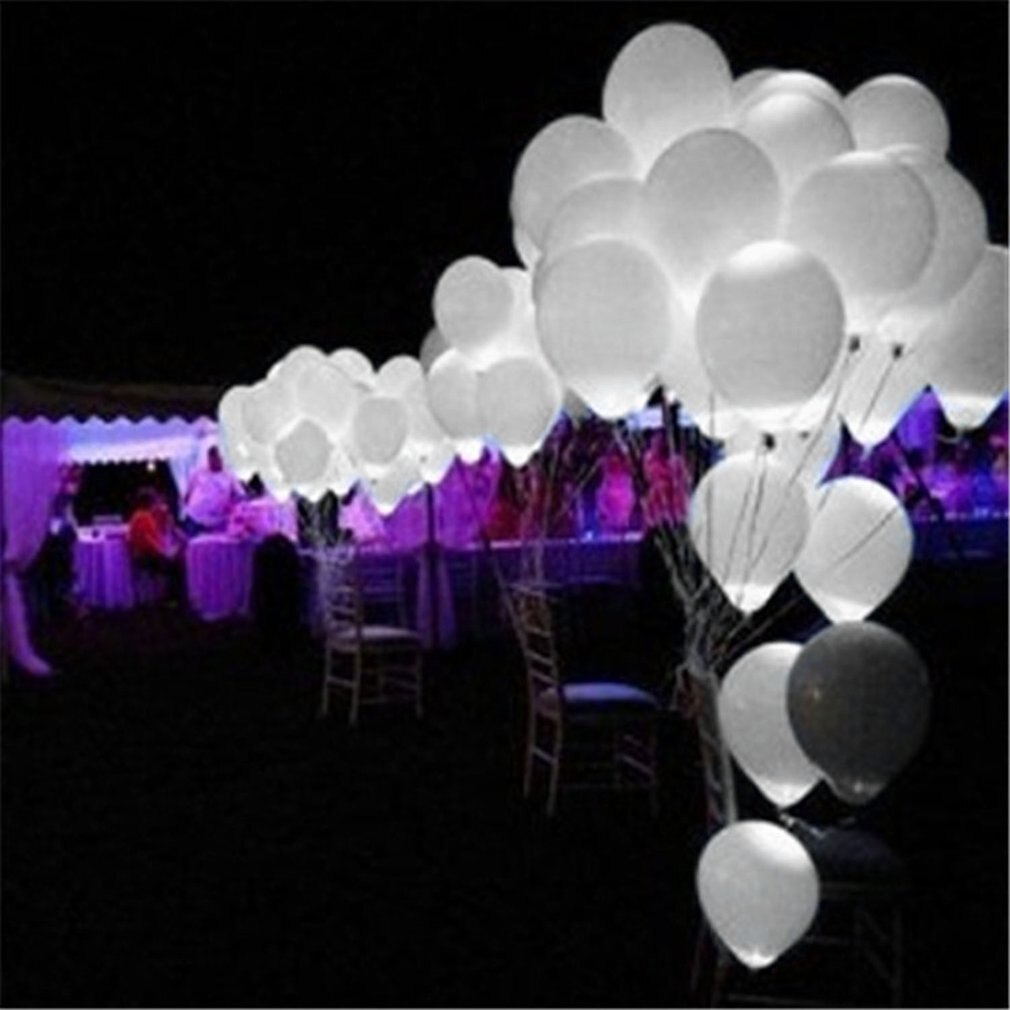 5 stuks led-lichtgevende ballonnen voor feestjes, verjaardagen, festivals en decoraties