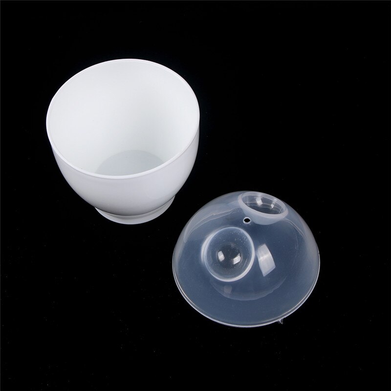 2Pcs Magnetron Ei Koken Cup Heathy Eierkoker Eierkoker Kom Eenvoudige Reiniging Stroper Gestoomde Ei Tool Keuken Accessorry