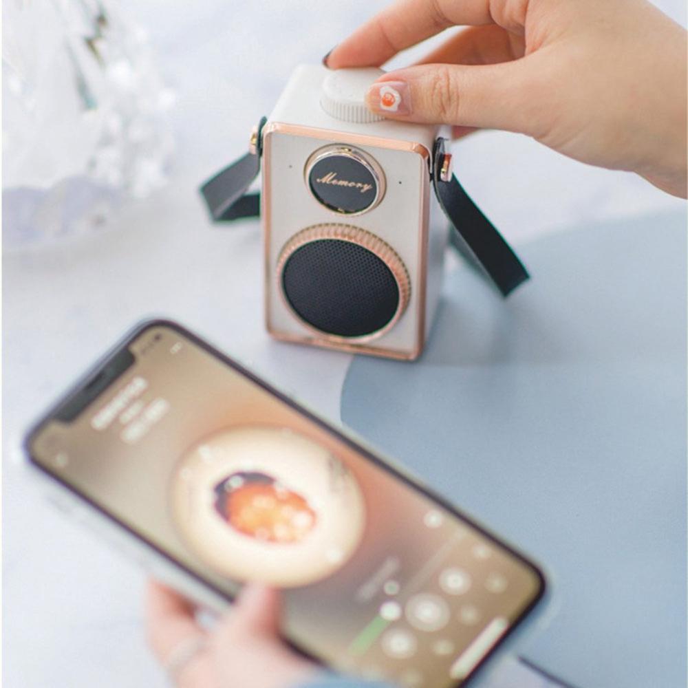 Wireless Small Speaker Desktop Intelligent Sound Mini Outdoor Convenient Anti-Fall And Dustproof Sound