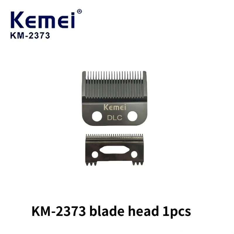 Kemei KM-2373 Hair Clipper Accessories – Original Replacement Blades Hair Clipper Blade Cutter Head Trimmer Heads for KM-2373: Light Grey