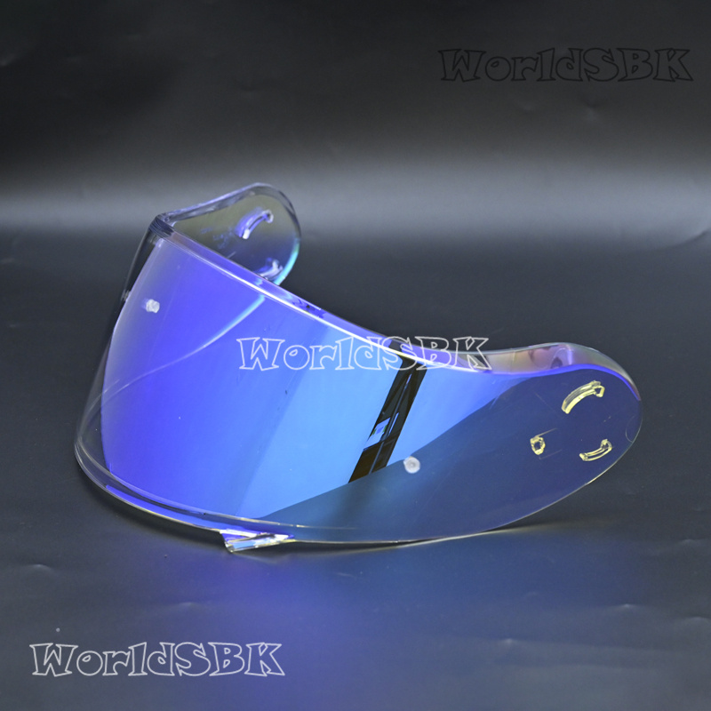 Voor Shoei Neotec 2 Neotec II CNS-3 Helmvizier Zonnekap Uv-beschermingslens: Blauw