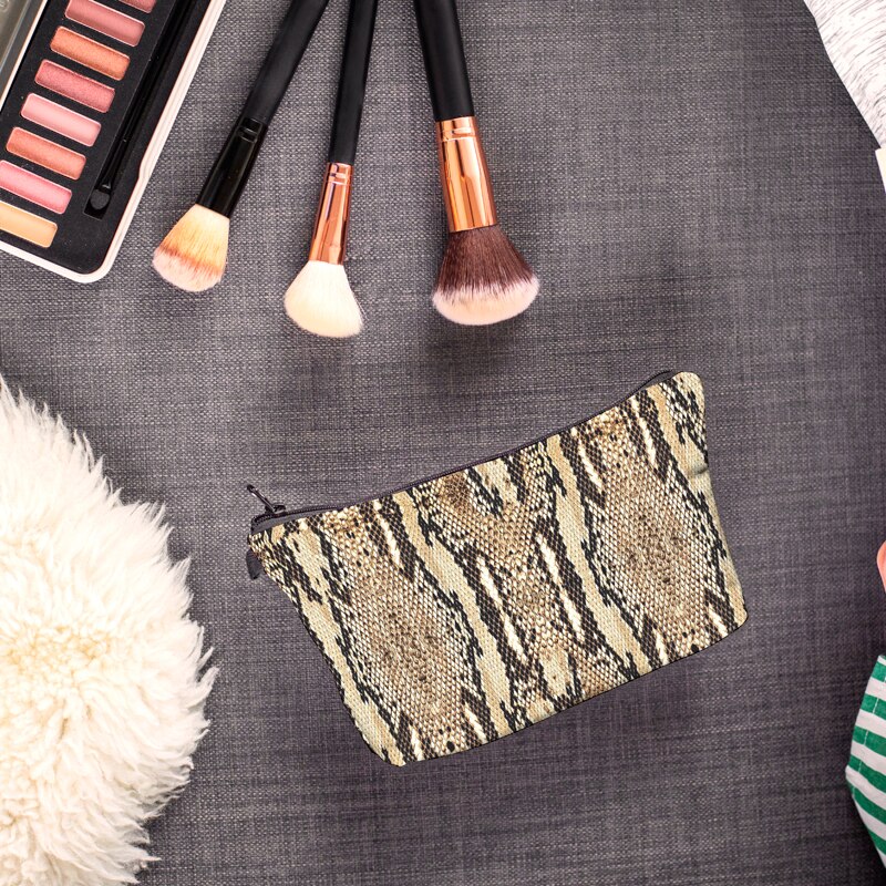 Jom Tokoy Cosmetische Zak Afdrukken Serpentine Make-Up Tas Stijlen Organizer Bag Vrouwen Beauty Bag