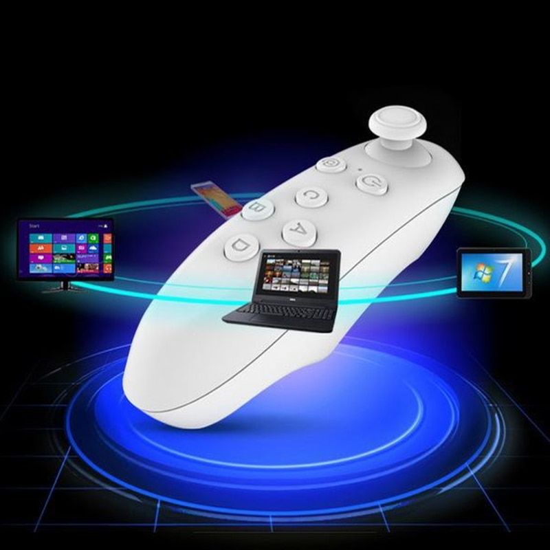 Wireless Bluetooth VR-BOX Remote Control Gamepad For iPhone Samsung Android IOS