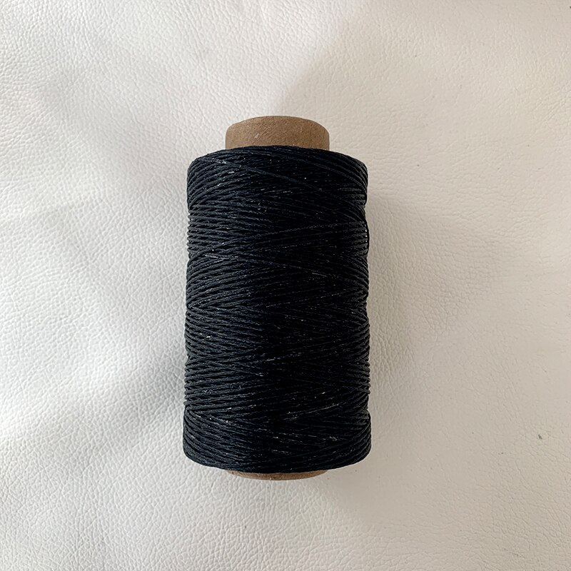 Basisfarver serie flad vokstråd 250m 150d fladsyede vokslinje håndlavet gør-det-selv til læder 1mm fladvokset synylontråd: Heise