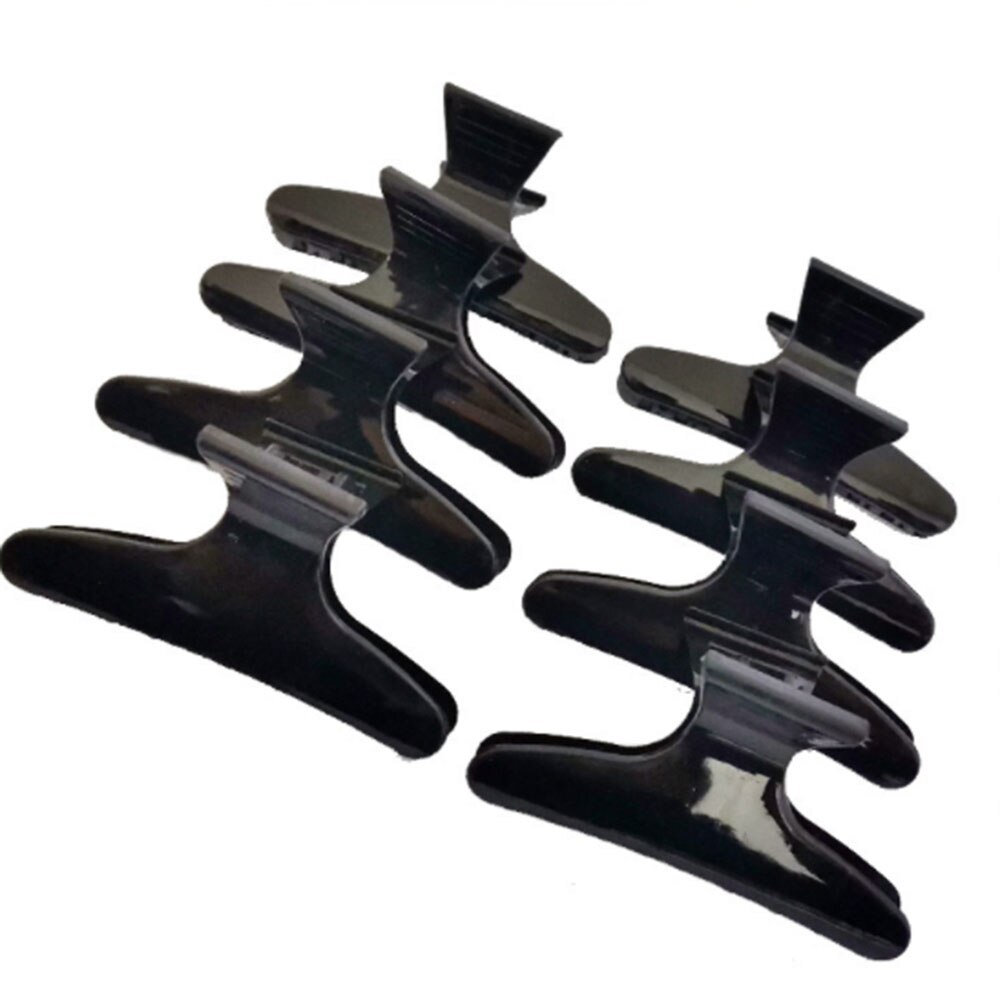 12Pcs Butterfly Hair Clamps Clips Salon Pro Section Clip For Styling Coloring Large Hairdressing Salon Tool Hair Accessories