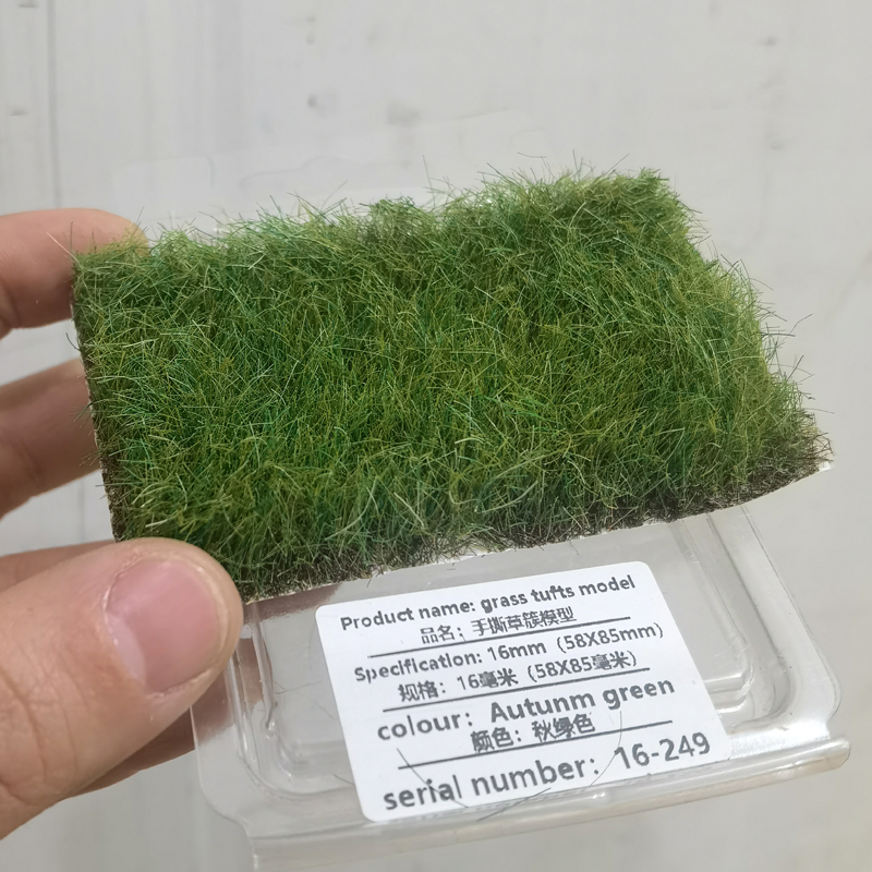 Simuleringsmodell gress plen håndrevne blomsterklaser modellbygging hagedekorasjon gjør-det-selv-materialer modell forstad vegetasjon: Hvit