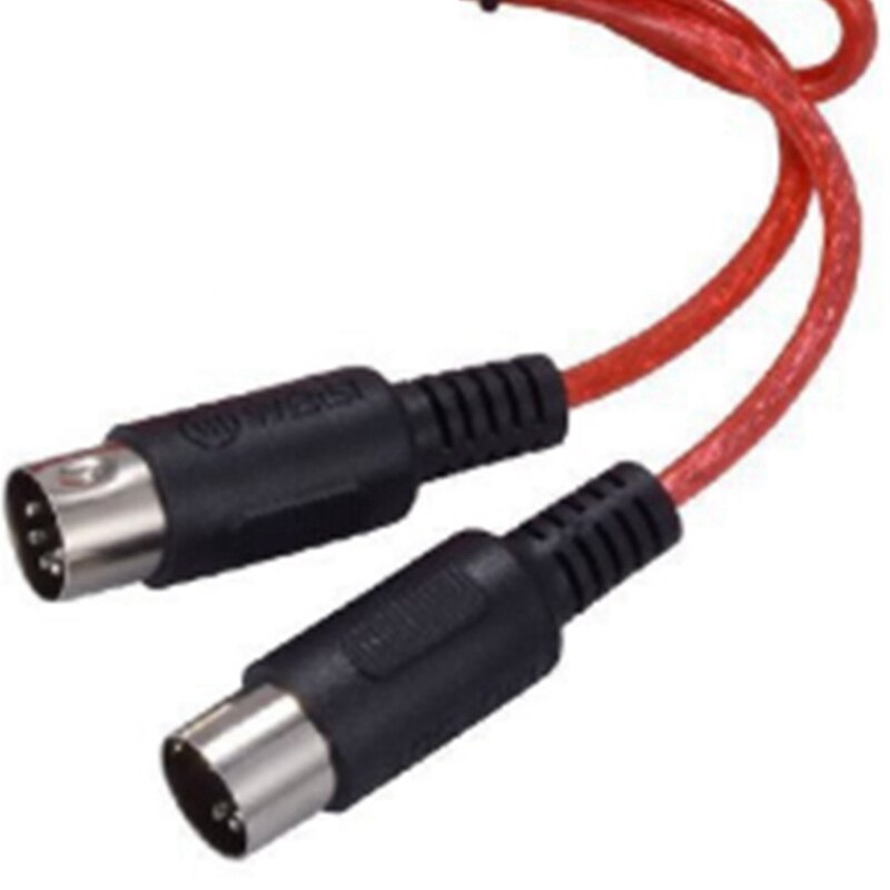 WERSI 5-Stift Midi- zu USB in-aus Kabel Adapter Konverter für Fenster Mac Ios Laptop zu Musik klavier Tastatur