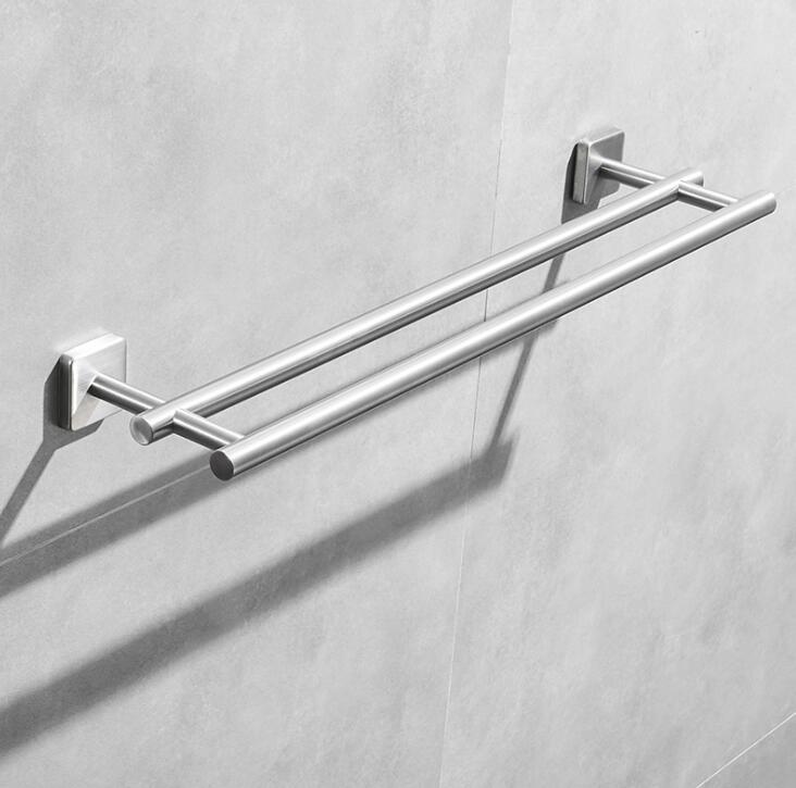 Bathroom wood towel rack Bathroom towel pole slipp... – Vicedeal