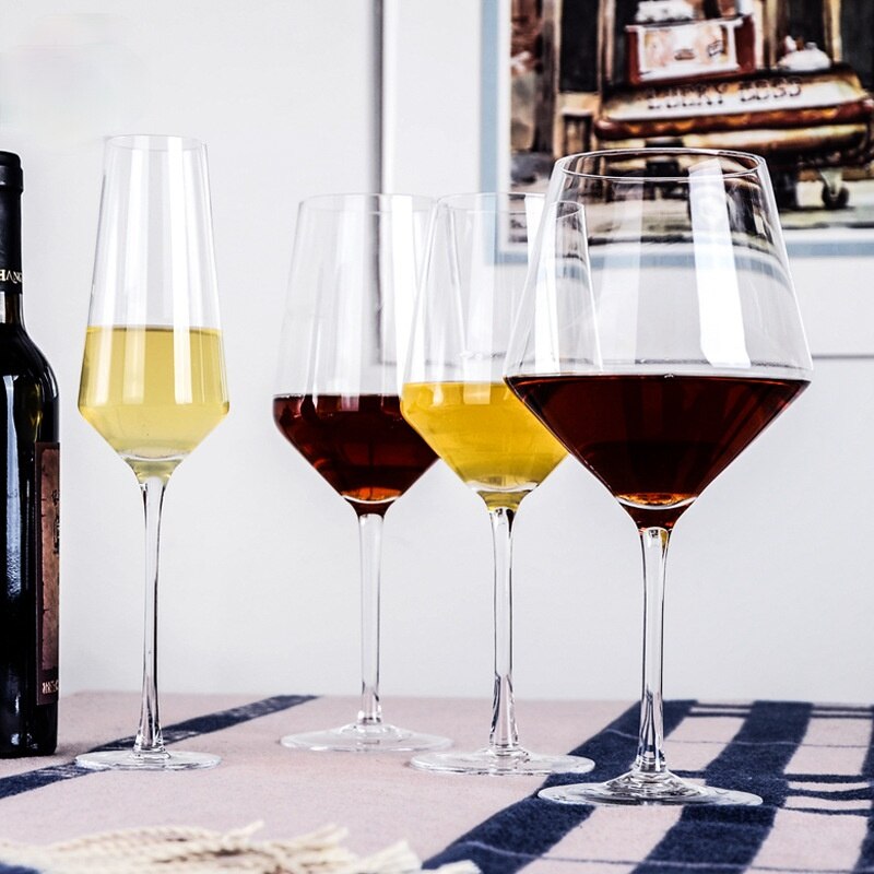 Bicchieri da vino in cristallo in stile europeo calice di Brandy bicchiere da Tequila colpi bicchieri da Cocktail bicchiere da cucina Bar da pranzo