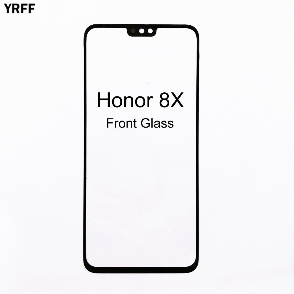 6.5 ''handy Frontplatte Glas Für Huawei Honor 8X Front Glas Outer Glas Abdeckung Panel Ersatz (Kein touch bildschirm)