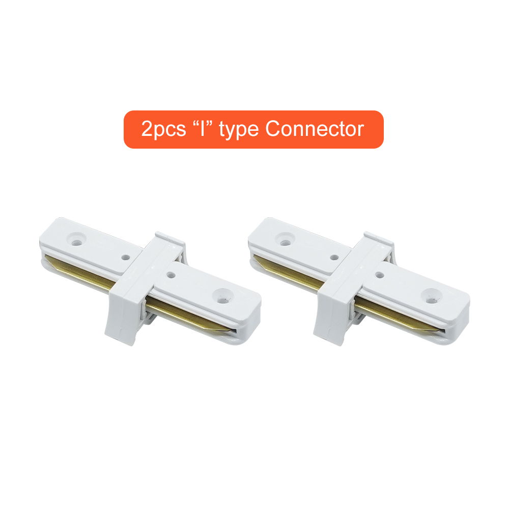 LED-Spur-Stelle Beleuchtung Schiene Spur Streifen 0,5 m 1m Weiß Schwarz 2 Draht Spur 2 Teile/los Schiene Streifen stecker Für Spur Licht führen: Dunkelblau