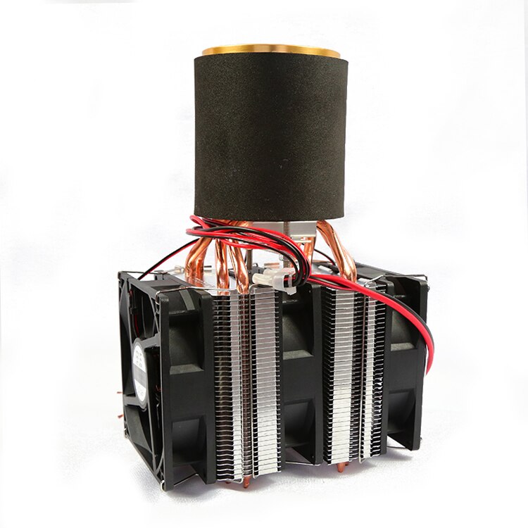 DIY PC Desktop Beverage Fast Cooling cooler water Peltier Semiconductor Fan Liquid refrigeration