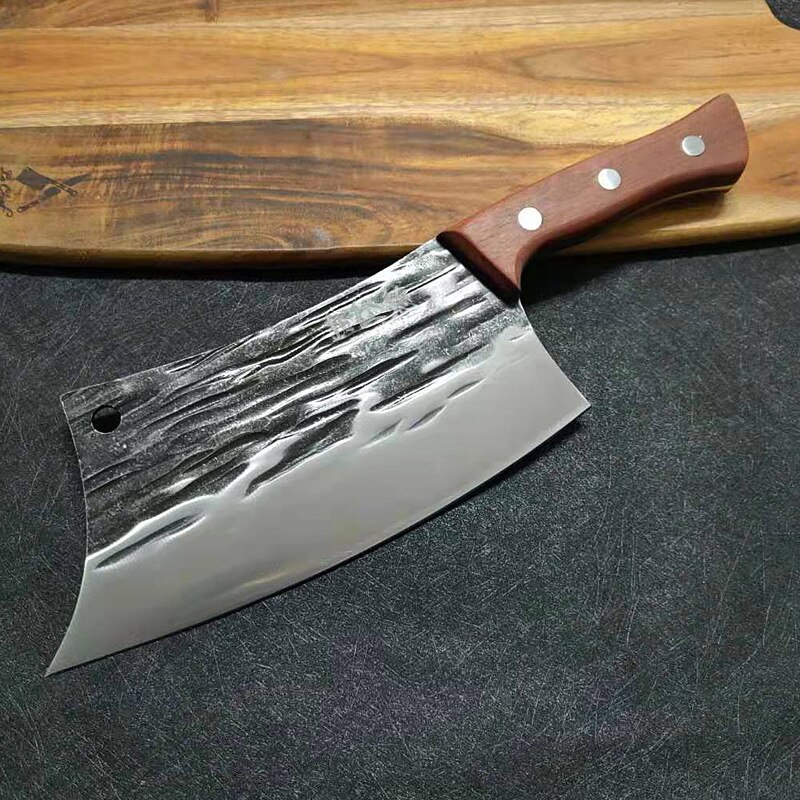 Stainless Steel kitchen knives Chef Knife Hand-forged Butcher Knife Meat Vegetables Slicing Cleaver High Hardness Utility knife