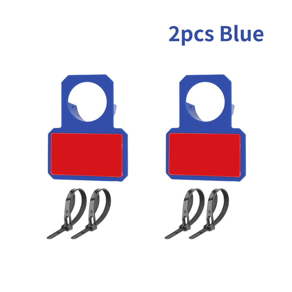 Soporte para tubería de piscina, accesorio para Bestwa Intex, salida de manguera sobre el suelo con brida de cables, 2-10 piezas, 30-38mm: 2pcs Blue