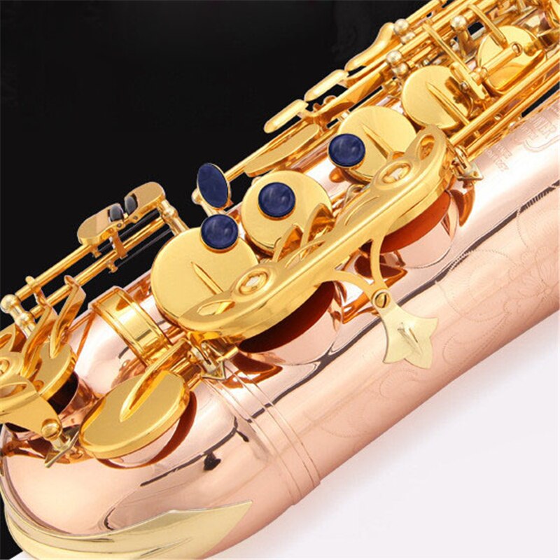 ADDFOO 9 Teile/satz Alt Tenor Sopran Saxophon Sax Schlüssel Tasten Blau & khaki Farben Einlagen Zubehör