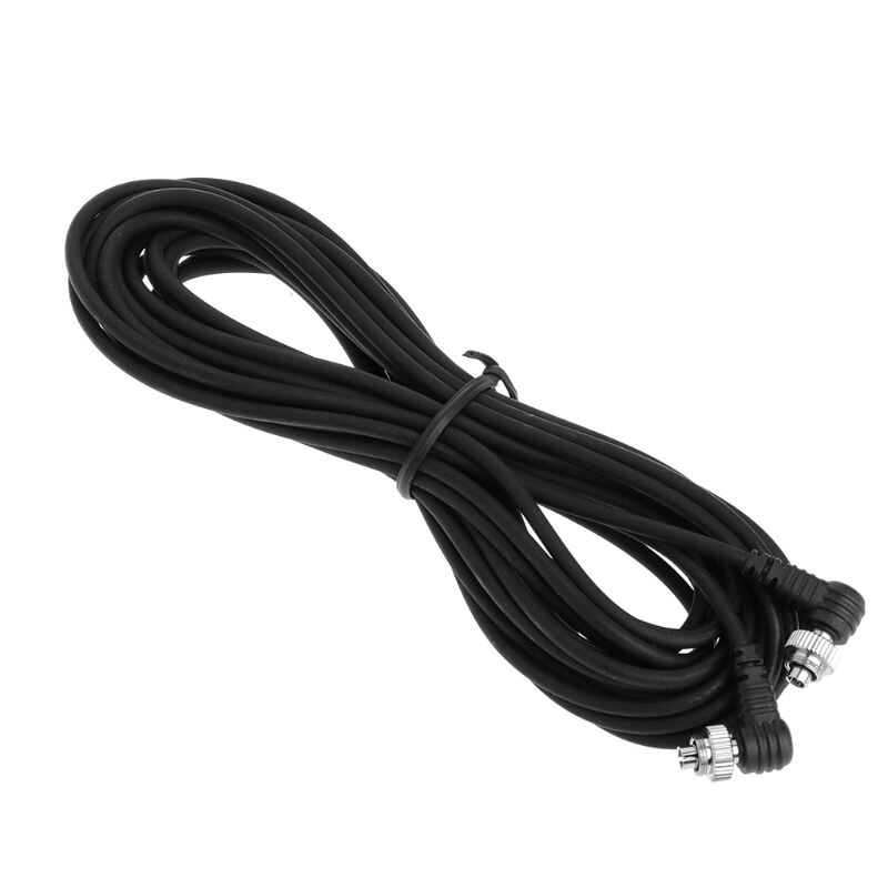 Câble de synchronisation pc-pc Line caméra Pc câble mâle à mâle déclencheur de cordon lumière Flash 5m