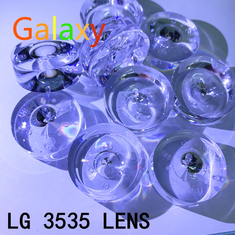 20PCS/Lot SMD LED Optical Lens 2835/3535 Diffuse Reflection Len For LG innotek TV Backlight Article lamp and Light box