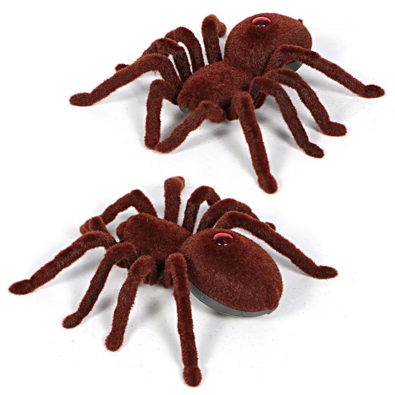 Araignée télécommandée à infrarouge pour Halloween, jouet effrayant, Simulation, escalade murale