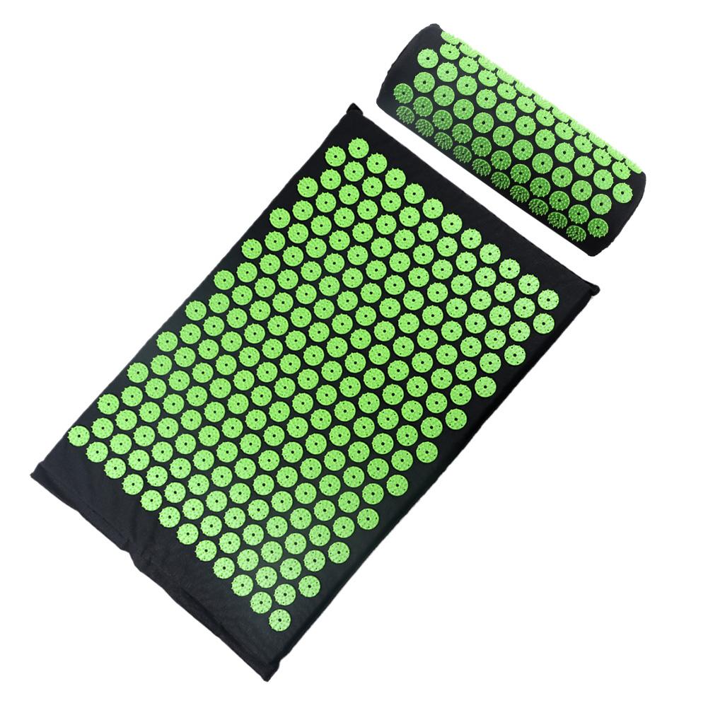 Acupressuur Massager Mat Ontspanning Relief Stress Tension Body Met Kussen