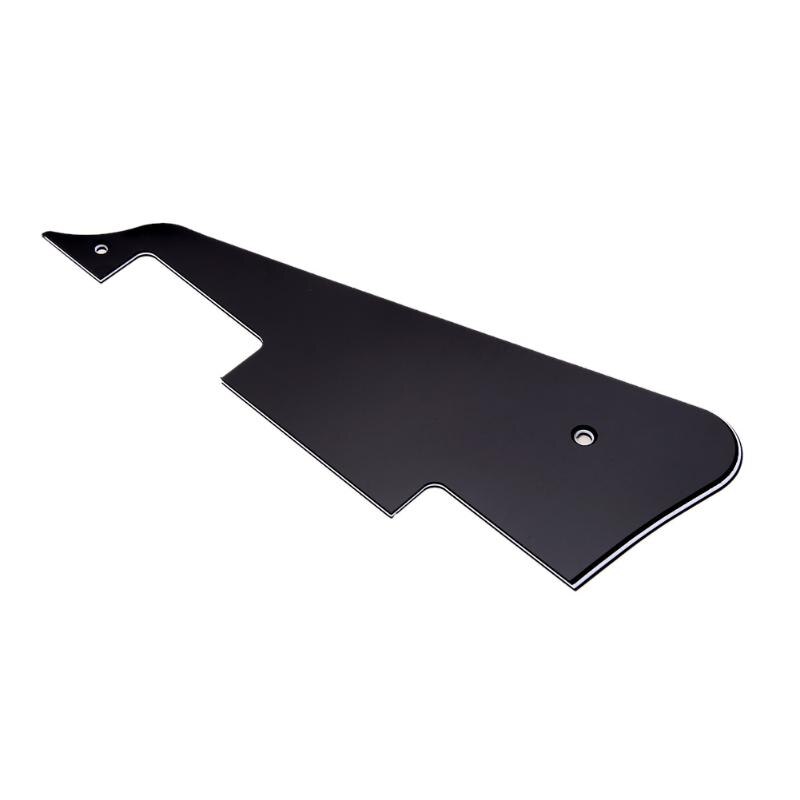 6 färg gitarr valskydd 3 lager gitarr skrapplatta för gibson sg standard gitarrdelar och tillbehör: Svart