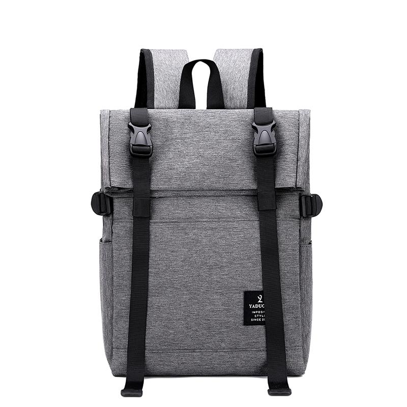 Printing Backpack For Women Men School Bags Girls Boys 15.6 Inch Laptop Backpacks Cool Travel Bag: Gray