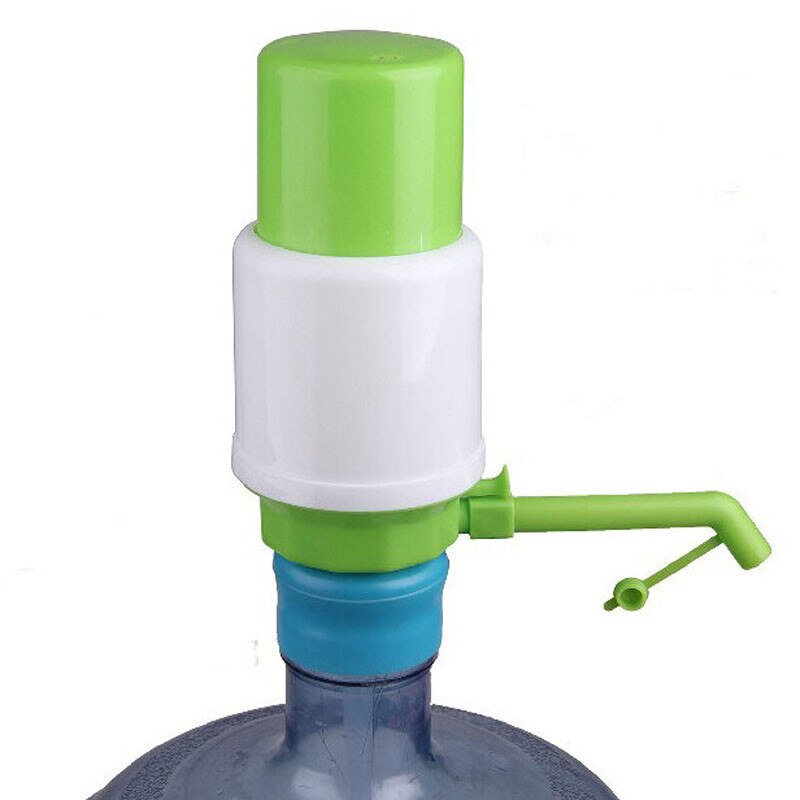 Tragbare 5 Gallonen Trinkwasser in Flaschen Hand Drücken Manuelle Pumpe Spender Abnehmbare Vakuum Aktion Manuelle Pumpe Spender