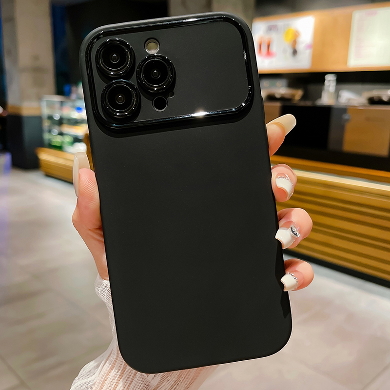 Funda de teléfono de TPU suave mate de Color sólido de lujo para IPhone 15 Pro Max 14 13 12 11 Pro Max X XS XR 8 7 Plus cubierta trasera a prueba de golpes: Para iphone13ProMax (6,7 ") / Beige