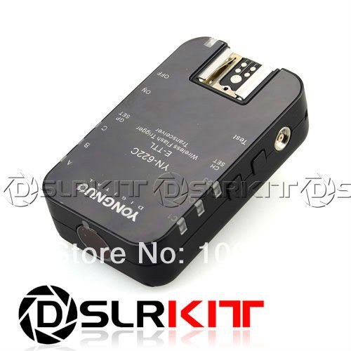 Yongnuo único transceptor de yn622 YN-622 YN-622C ttl flash gatilho com hss para canon