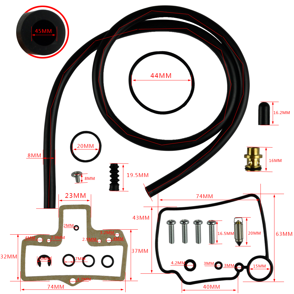 Kit Réparation Carburateur Mikuni BST33 Pour Suzuki DR800 – Ensemble De Pièces De Rechange