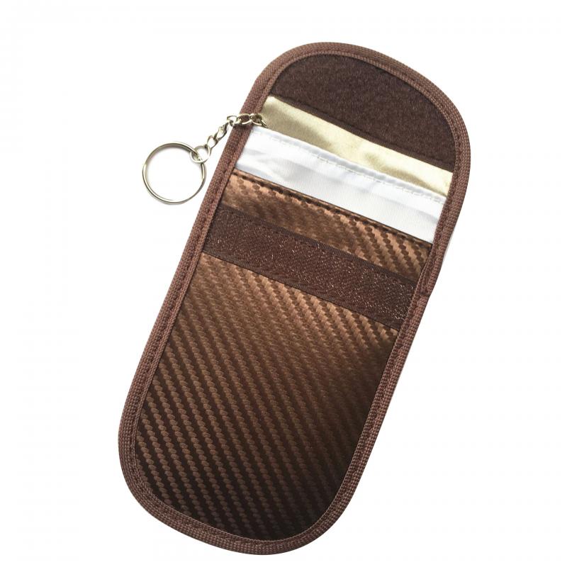 Car Key Signal Blocker Case Faraday Cage Fob Pouch Keyless RFID Blocking Bag Signal Blocking Bag Cover Signal Blocker