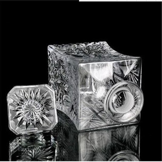 1 ST 500 ml 800 ml Wijn Whisky Fles Kristal Wijn Glas Fles Wodka Jar Jug Wijn Decanter Bar Tool JR 1091