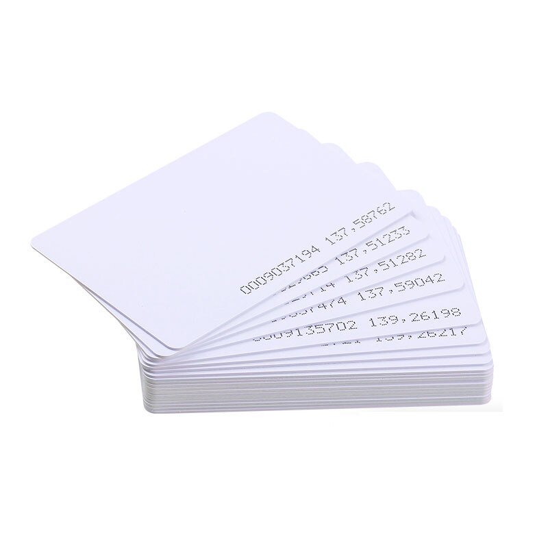 RFID Card Reader 125KHZ Single Door Access Control IP65 Waterproof Outdoor 2000Users WG26 Output Master Card Manage Easy Use: 20Pcs Card