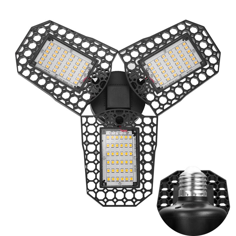 Super Heldere Industriële Verlichting 40W 60W 80W E27 Led Garage Licht 110V 220V Led Hoge bay Industriële Lamp Voor Workshop Magazijn