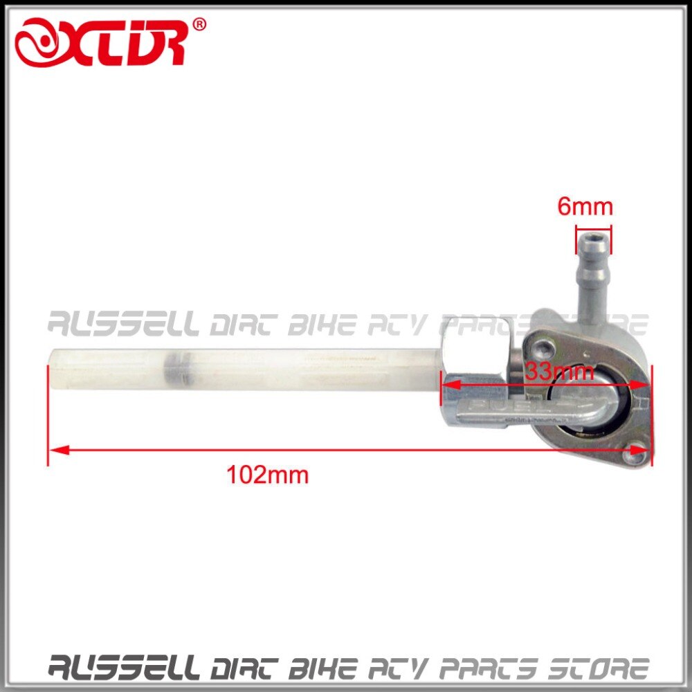 Petrol Fuel Tank Valve Tap Switch Cock Pet Cock ATV Quad Dirt Pit Bike