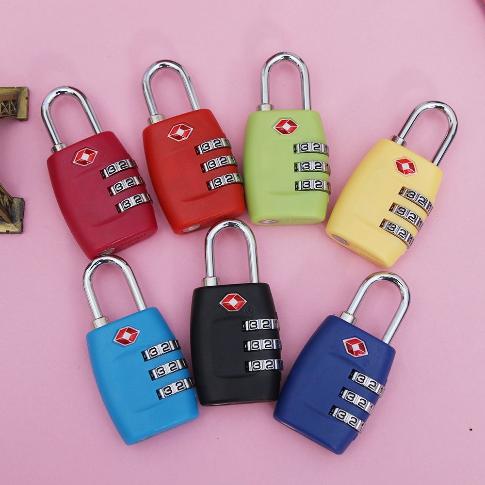 3 Dial Digit Nummer Combinatie Wachtwoord Lock Travel Beveiliging Beschermen Locker Reizen Lock Voor Bagage/Tas/rugzak/Lade
