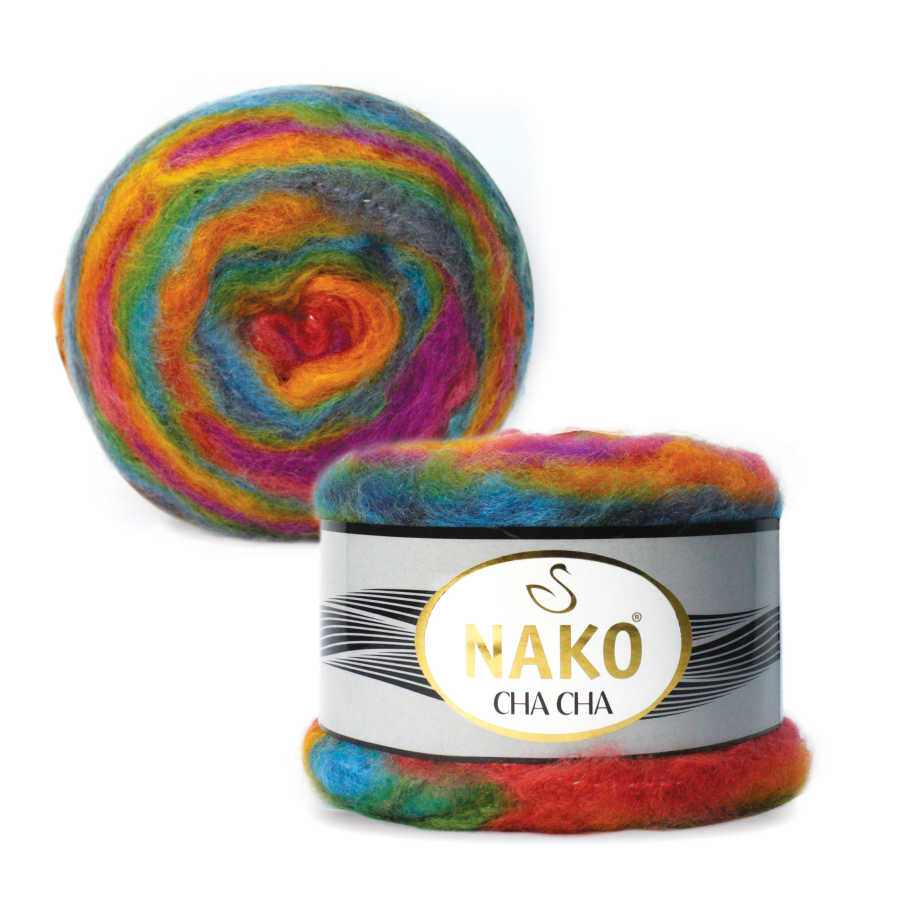 Premium Knitted Yarn - 9 Color Options - 105 Meters(150gr) - Knitting Yarn Ball - Nako Cha Cha - Acrylic - Cardigans - Sweaters - Shawls - Blouses - Scarf - Beanie - Home Textiles - Autumn - Winter - Accessories - DIY: 87085