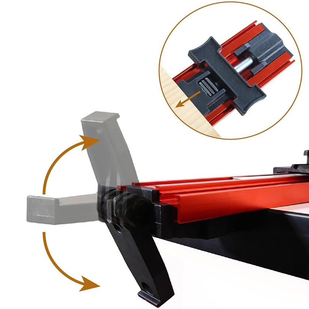 Wood Board Clamp Straight Edge Clamp For Flip Saw Electric Circular Saw Cutting Guide Ruler Fixing Clip Fixture Woodworking Tool