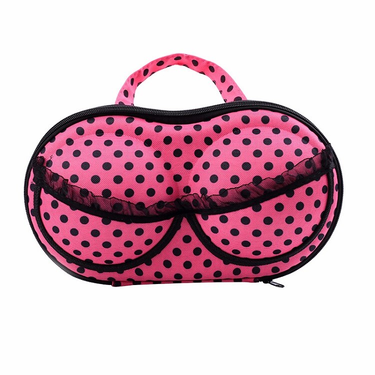 #39 mesh ondergoed bh opbergdoos reis draagbare lingerie organizer bh-doos ruimtebesparende ondergoeddoos: Roos