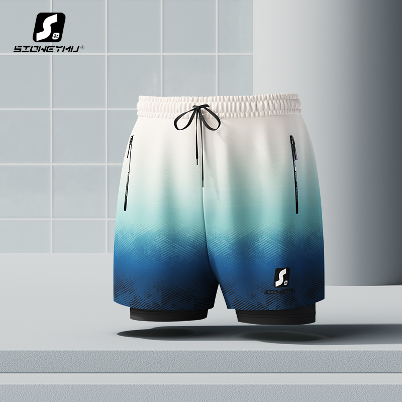 Neue Badehose Herren Anti-Peinlichkeit Erwachsene Schnell trocknende Badeanzüge Große, schnell trocknende Spring Schwimmsets: XXXL / Dark Grau
