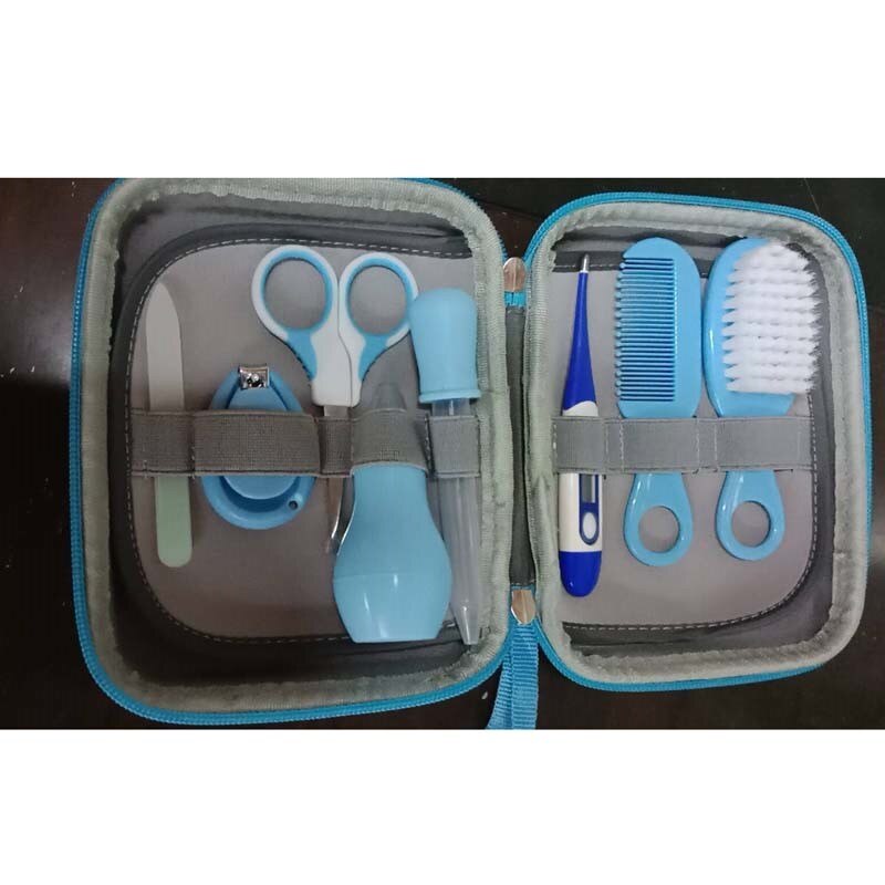 8 Stuks Baby Grooming Care Manicure Set Gezondheidszorg Kit Nail Haar Dagelijkse Verpleegkundige Gereedschap Baby Safe Guard Product