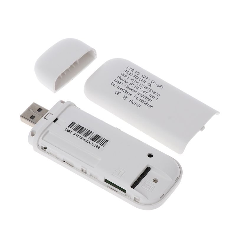 Adaptador de red de módem USB 4G LTE con WiFi, punto de acceso, tarjeta SIM, Router inalámbrico 4G para Win XP Vista 7/10, Mac 10,4, IOS, Nov-26A