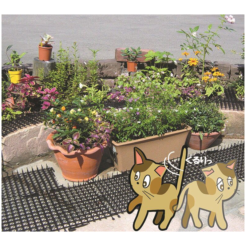 Garden Cat Scat Mat Cats And Dogs Repellent Mat Plastic SpikeKeeping
