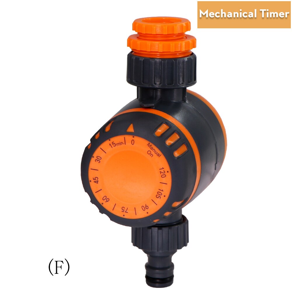 Garden Automatic Water Timers Manual Digital Programmable Irrigation Timer Lawn Hose Tap Plant Watering System LCD Controllers: F