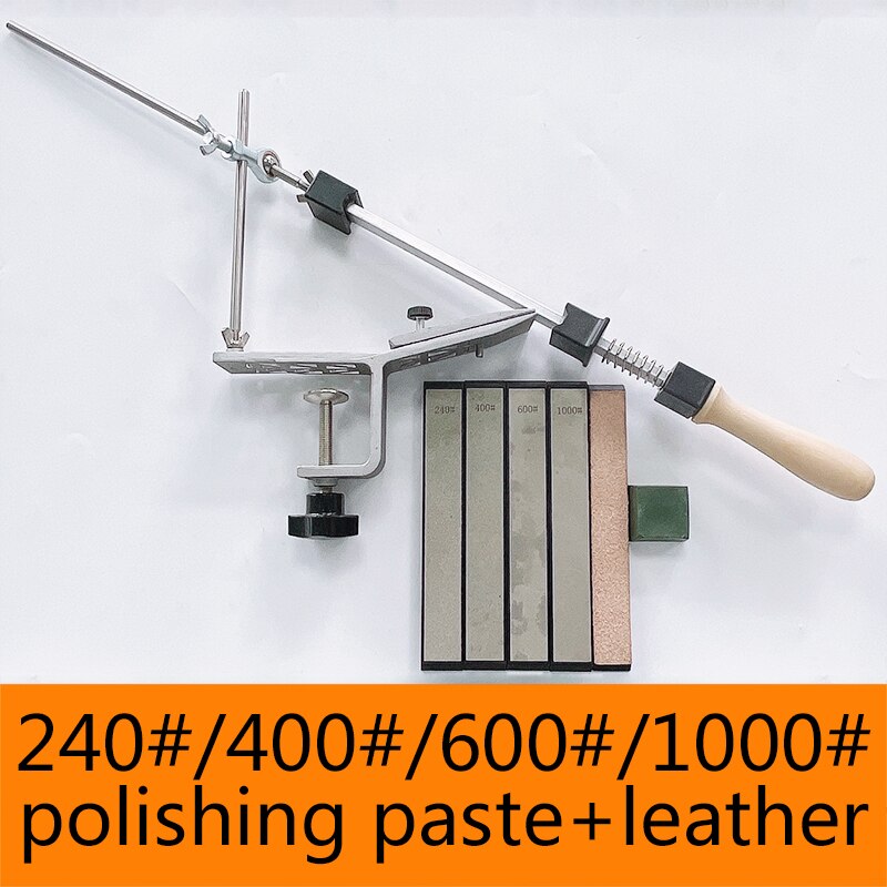 Sharpener Fixed Angle Sharpener Ruixin Sharpener Mini Chisel Manual Knife Diamond Sharpening Stone: set-D