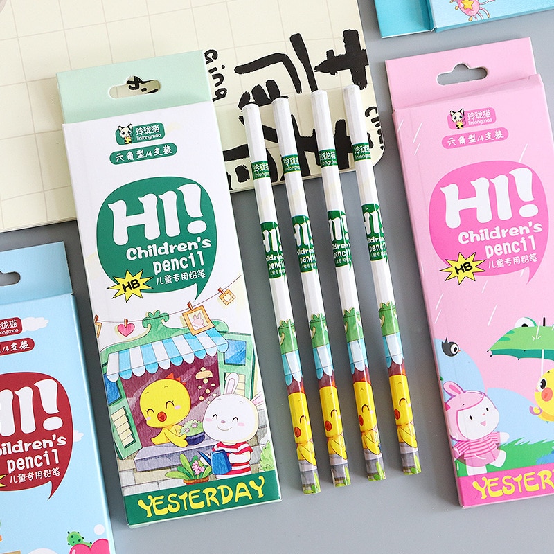 Latest wood writing Pencil school office HB pencil children's Students write pencils
