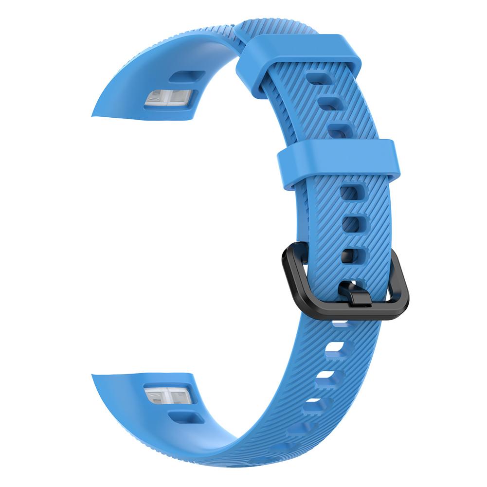 FIFATA Sport Silicone Watch Strap For Huawei Band 3 Pro 4 Pro Bracelet Wrist Strap Replacement Watchband For Huawei 4pro 3pro: Blue