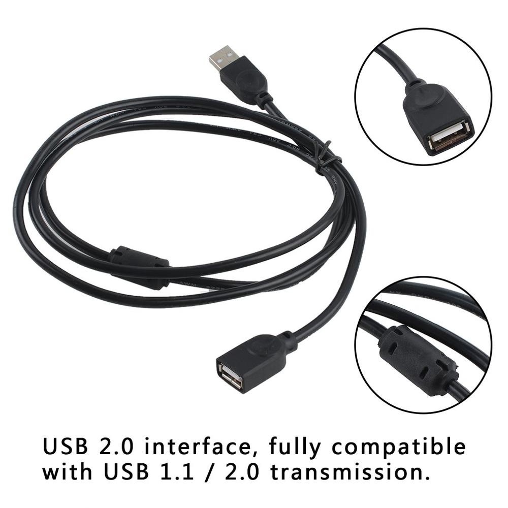Extension Cable USB Female To Dual USB Male Data Hub Power Adapter Y Splitter USB Charging Power Cable Cord